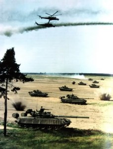 The Third Shock Army. They were tough, but me and my mates could have had 'em.