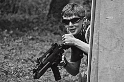 An inconvenient truth: Shooting people is fun.