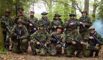 Outnumbered, outgunned but never out of the battle: the mighty MDF.